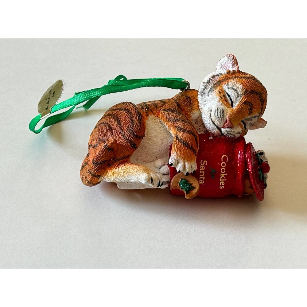 Danbury Mint TIGER CUB Ornament Baby Animal Ornament Series‎ Vintage